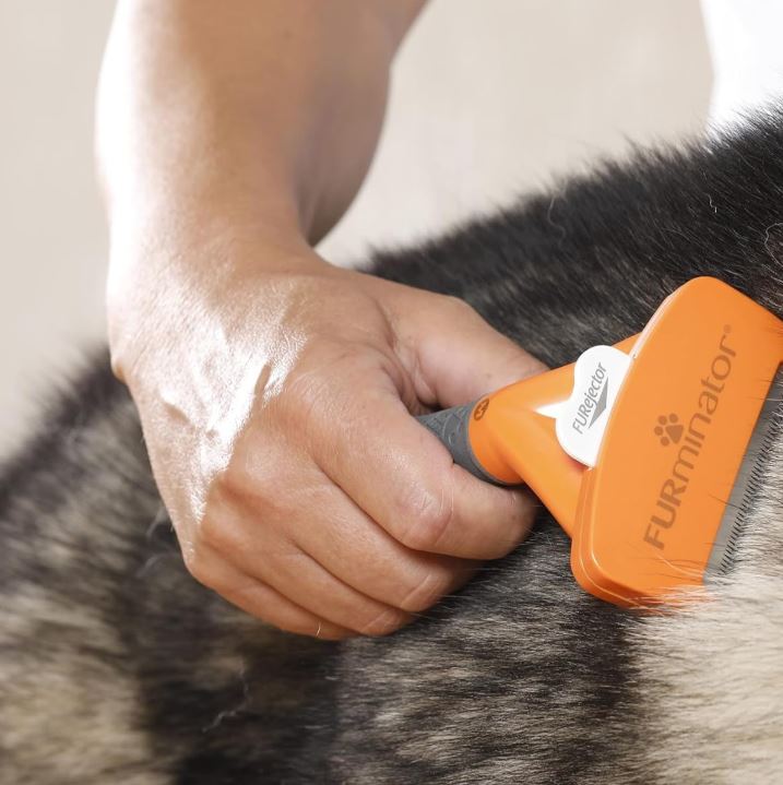 Furminator Undercoat Deshedding Tool Medium Dog Short Hair 25-50 Lbs New